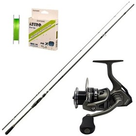 Resim Okuma Acuador 4000 - Fujin New Crow 270cm 5-30gr Spin Olta Seti 