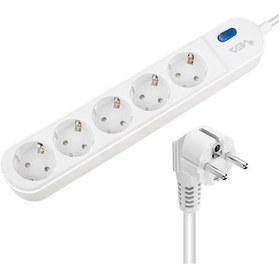 Resim Vea Ve-vega105 A Class 5'li Anahtarlı 1.5 Metre Akım Korumalı Priz 