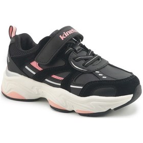 Resim Kinetix Interest Pu J F 5pr Siyah Kız Çocuk Spor Ayakkabı Siyah-yavruagzı 