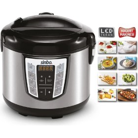 Resim Sinbo SCO-5037 Çok Fonksiyonlu Pişirici - Siyah - 4 lt 