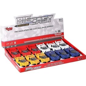 Resim Sr-1310-11-12-13 Çek Bırak Işıklı Ve Müzikli Spor Araba 1:36 -vardem 