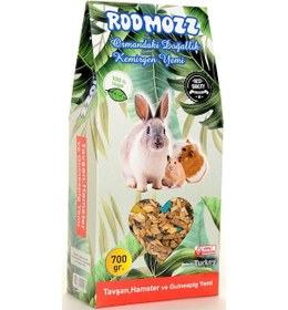 Resim Rodmozz Vitaminli Kemirgen Hamster Guineapig Tavşan Yemi 700gr 