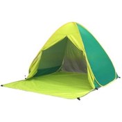 Resim Xhappy Plaj Çadırı Otomatik Açılır 165x150x110cm Su Geçirmez Yeşil 6 Kişilik Yeşil 