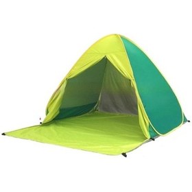 Resim Xhappy Plaj Çadırı Otomatik Açılır 165x150x110cm Su Geçirmez Yeşil 6 Kişilik Yeşil 