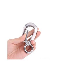 Resim Springsun 304 Paslanmaz Çelik Gemi Kanca, Yük Taşıma Kalkanı, 0.2-0.5t Yük Kapasitesi, Ayna Pürüzsüz, Tuzlu Suya Dayanıklı 