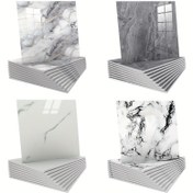 Resim 10 adet Kolay Yapışkanlı Kendinden Yapışkanlı Imitasyon Tuğla Duvar Etiketleri - Silinebilir, Bakımı Kolay, 0.9 Kare Boyutunda Yapıştırılabilir, Kesilebilir ve Soyma Etiketleri, Mutfak ve Banyo, Oturma Odası, Yatak Odası Duvar Etiketleri için Uygun 