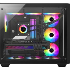 Resim Ramtech Aquarium X50 R7-5700X 32 GB 1 TB M2 NVMe SSD 8 GB RX580 Free Dos Masaüstü Oyuncu Bilgisayarı 