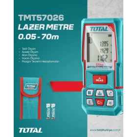 Resim Normadia 70 Metre Lazer Metre Yüksek Hassasiyetli TMT57026 Hirdavat 