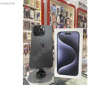 Resim Apple iPhone 15 Pro İkinci El TR | 128 GB | Siyah 