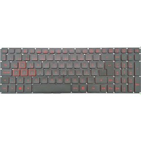 Resim Acer Nitro 5 An515-51-75c9 Klavye Işıklı Kırmızı Tuş 