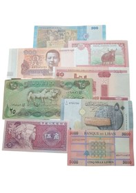 Resim Yabancı Koleksiyon Para Kağıt Koleksiyon Para. Koleksiyon Başlangıç Setleri. Hobi Antika Darpane -yab1 