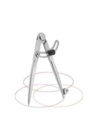 Resim 150mm Yandan Civatalı Kalem Tutuculu Pergel 