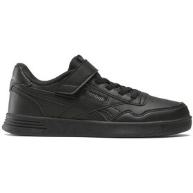 Resim Reebok Court Advance Elastıc Lac Siyah Erkek Çocuk Sneaker 000000000101988205 Siyah-Siyah 