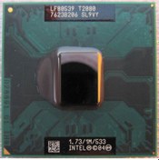 Resim Armory Intel Dual Core - T2080 -1.73/1M/533 - Sl9Vy Diğer