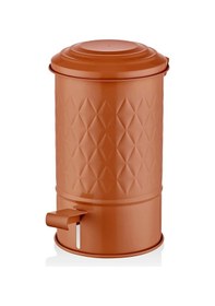 Resim The Mia Prizma Çöp Kovası Banyo Terracota 5 Lt Beyaz 