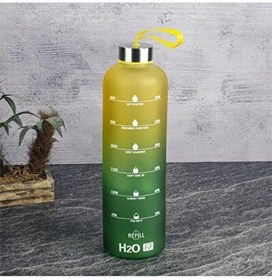 Resim Tohana H2O87184 H2o 1 L Sarı Cam Matara 