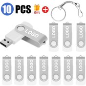 Resim 10 Adet/grup Usb 2.0 Flash Sürücü 64 Gb 128 Gb Kalem Sürücü 16 Gb Pendrive 32 Silver 2.0 256m Diğer 