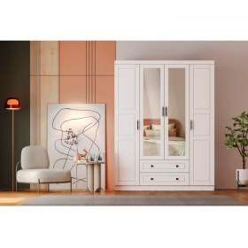Resim Sunroyal Concept Bahar 4 Kapak 2 Çekmece Gardırop 