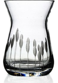 Resim Decocia Herdem 6lı Çay Bardağı 132 cc Vega Desenli Şeffaf 