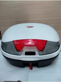 Resim Arwıc Motosiklet Arka Bagaj Çantası 46 Lt Beyaz 