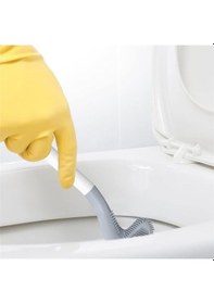 Resim Golf Tasarımlı Silikon Uçlu Wc Fırçası Pratik Tuvalet Temizleme Sopası Diğer 
