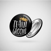 Resim Fizello Team Groom Rozet 