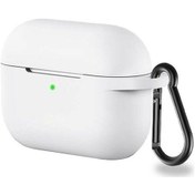 Resim Pilanix Airpods Uyumlu Pro Uyumlu Için Standart Askılı Silikon Kılıf Bey 