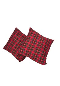 Resim Ekose Kırlent Kılıfı 4 Adet 