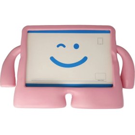 Resim Bilişim Aksesuar iPad 3 9.7 Kılıf Karakter Tablet Silikon - Açık Pembe 