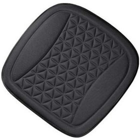 Resim Novahub Siyah Kare Nefes Alabilir 3d Koltuk Minderi - Kaymaz Ve Mevsimsel 