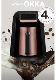 Resim Arzum Okka Rich Spin M Ok0018-b Bakır Türk Kahve Makinesi 