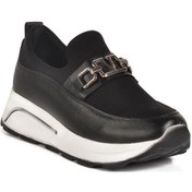 Resim Ayk's 1705 Z Siyah-beyaz Kadın Günlük Ayakkabı Siyah - Beyaz 