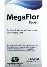 Resim Megaflor Probiyotik 10 Kapsül 