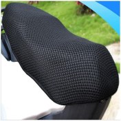 Resim motobisikletim Motosiklet Sele Kılıfı 3d Çift Katlı Fileli / Tüm Motorlar 6 Mm 