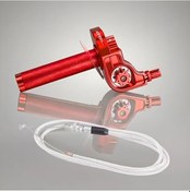 Resim Hightower Mor 7/8" 22mm Cnc Alüminyum Purple Hız Tutacağı, Crf Cr Yz Exc Ssr Ttr Drz Dr Rm Crf50 Xr50 50 70 110 125 230 250 Dirt Bike Motosiklet 