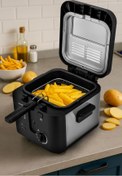Resim AWOX Frito Pro Fritöz Td25cv Siyah 
