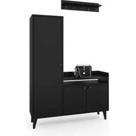 Resim Paris Portmanto - Siyah 