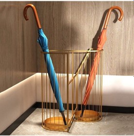 Resim Micro Gold Metal Şemsiyelik 