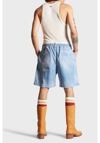 Resim Dsquared2 Erkek Short S74mu0823 S30341 470 Mavi Mavi 