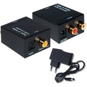 Resim dijital optik to analog rca ses çevirici converter dönüştürücü dijital optik to analog rca ses çevirici converter dönüştürücü