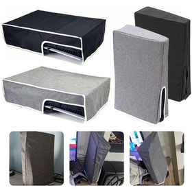 Resim Flybuy Yatay Ve Toz Su Snoy Siyah Ps5-1 Ps5 Oyun Koruyucu Konsolu Kapak İçin Geçirmez Geçirmez Rz 