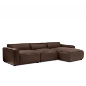 Resim hoom concept ORLANDO DERİ ÜÇLÜ SAĞ KÖŞE KOLTUK 