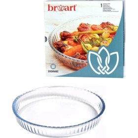 Resim Broart Borart Optikli Küçük Boy Cam Tepsi 1700 cc. 