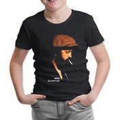 Resim Eric Clapton Siyah Çocuk Tshirt 