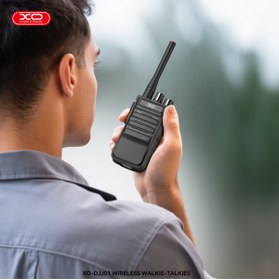 Resim Xo 2'li El Telsizi,1200mAh Batarya,Açık Alanda 3-4km,Kapalı Alan 0,5-1km Menzil,Kanal Seçimi,VOX,DJJ01 