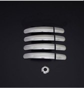 Resim Ford Transit 2014 Ve Üzeri Modeller Krom Kapı Kolu 4 Kapı 9 Parça Paslanmaz Çelik 