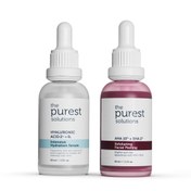 Resim The purest solutions kuru, nemsiz, donuk ciltlere özel siyah nokta ve sivilce lekesi önlemeye yardımcı bakım seti 