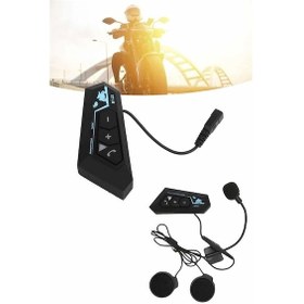 Resim Ceylan Adam Bluetooth Kask Kulaklığı Intercom 5.0 Bluetooth Android Ve İos Uyumlu 
