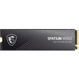 Resim Msı SSD Spatıum M560 Pcıe 5.0 Nvme M.2 1tb R:10200 W:8400 