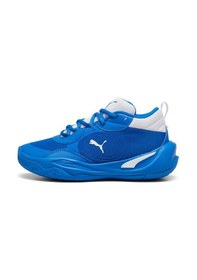 Resim Puma Playmaker Pro Jr Çocuk Mavi Basketbol Ayakkabısı 